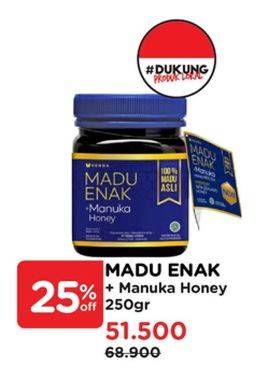 Promo Harga Herba Madu Enak Manuka Honey 250 gr - Watsons