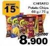 Promo Harga CHITATO Snack Potato Chips 68/75g  - Giant
