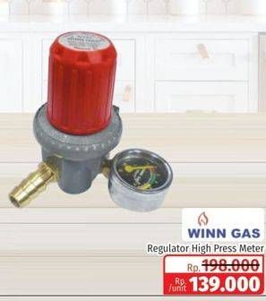 Promo Harga Winn Gas Regulator High Pressure  - Lotte Grosir