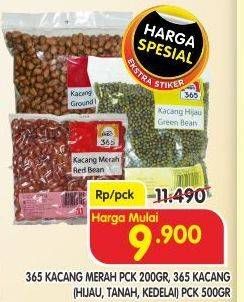 Promo Harga 365 Kacang Merah/Hijau/Tanah/Kedelai  - Superindo