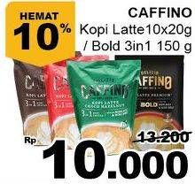 Promo Harga Caffino Kopi Latte 3in1 per 10 sachet 20 gr - Giant