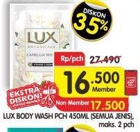Promo Harga LUX Body Wash All Variants 450 ml - Superindo