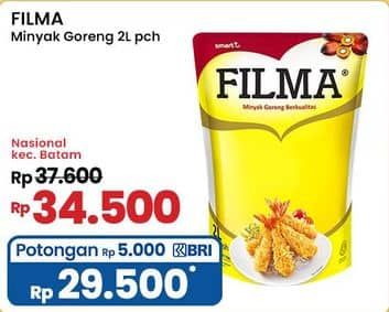 Promo Harga Filma Minyak Goreng 2000 ml - Indomaret