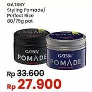 Promo Harga Gatsby Styling Pomade Perfect Rise, Supreme Grease 75 gr - Indomaret