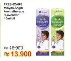 Promo Harga FRESH CARE Minyak Angin Aromatherapy Lavender, Citrus 10 ml - Indomaret