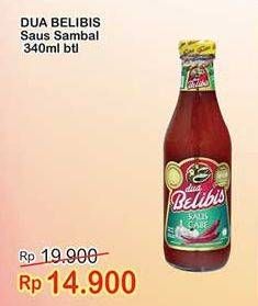 Promo Harga DUA BELIBIS Saus Cabe 340 ml - Indomaret