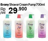 Promo Harga EVANY Shower Cream 700 ml - Carrefour
