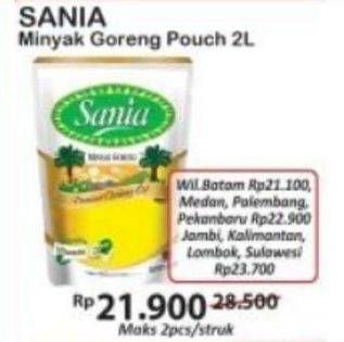 Promo Harga Sania Minyak Goreng 2000 ml - Indomaret