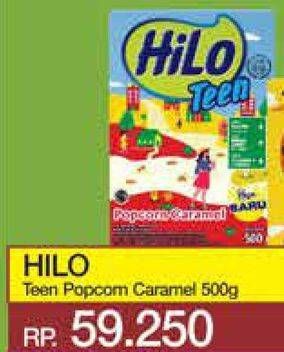Promo Harga HILO Teen Popcorn Caramel 500 gr - Yogya