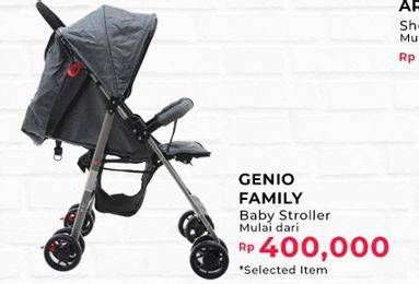 Promo Harga Genio/Family Baby Stroler  - Carrefour