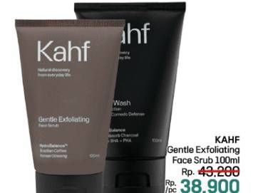 Promo Harga Kahf Gentle Exfoliating Face Scrub 100 gr - LotteMart