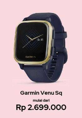 Promo Harga Garmin Venu Sq GPS Smartwatch  - Erafone