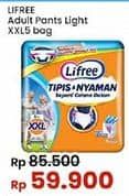 Promo Harga Lifree Popok Celana Tipis & Nyaman Bergerak XXL5 5 pcs - Indomaret