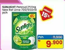 Promo Harga Sunlight Pencuci Piring Jeruk Nipis 100 650 ml - Indomaret