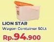 Promo Harga LION STAR Wagon Container 50 ltr - Yogya
