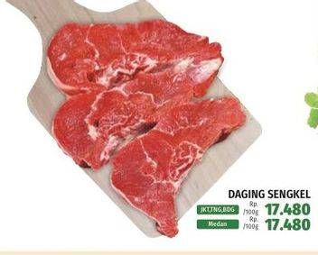 Promo Harga Daging Sengkel (Shankle) per 100 gr - LotteMart