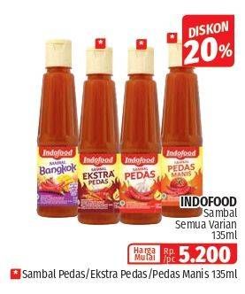 Promo Harga Indofood Sambal All Variants 135 ml - Lotte Grosir