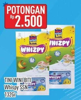 Promo Harga Tini Wini Biti Whizpy Festive 132 gr - Hypermart