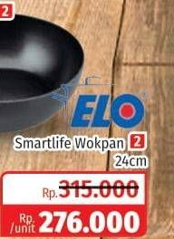 Promo Harga ELO Smartlife Wokpan 24 Cm  - Lotte Grosir