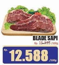 Promo Harga Daging Blade per 100 gr - Hari Hari