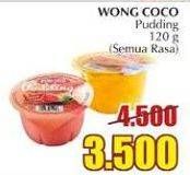 Promo Harga WONG COCO Pudding All Variants 120 gr - Giant