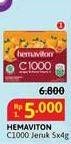 Promo Harga Hemaviton C1000 Orange per 5 sachet 4 gr - Alfamidi