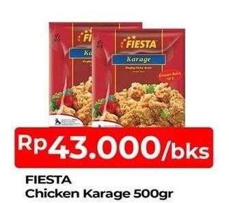 Promo Harga FIESTA Ayam Siap Masak Karage 500 gr - TIP TOP