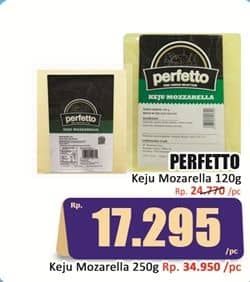 Promo Harga Perfetto Keju Mozzarella 120 gr - Hari Hari