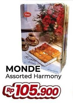 Promo Harga Monde Assortment Cookies Harmony 850 gr - Yogya