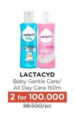 Promo Harga Lactacyd Baby Body & Hair Wash Ekstra Milky/Pembersih Kewanitaan  - Watsons