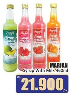 Promo Harga Marjan Syrup with Milk All Variants 460 ml - Hari Hari