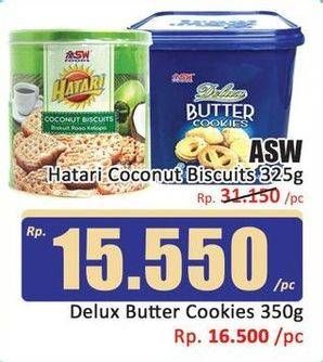 Promo Harga Asia Hatari Assorted Biscuits 350 gr - Hari Hari