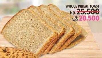 Promo Harga Whole Wheat Toast  - LotteMart
