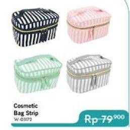 Promo Harga OKIDOKI Cosmetic Bag Strip  - Carrefour