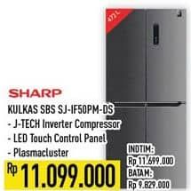 Promo Harga Sharp SJ-IF50PM-DS New Queen Series 2021  - Hypermart