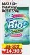 Promo Harga Max Bio Detergent Powder Wangi Bersih 770 gr - Alfamart