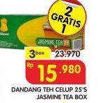 Promo Harga DANDANG Teh Celup per 3 box 25 pcs - Superindo