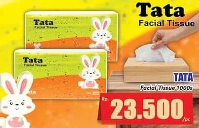Promo Harga Tata Facial Tissue 1000 sheet - Hari Hari