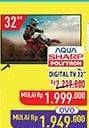 Promo Harga Aqua/Sharp/Polytron Digital TV 32"  - Hypermart