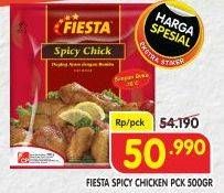 Promo Harga FIESTA Ayam Siap Masak Spicy Chick 500 gr - Superindo