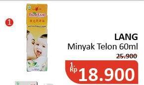 Promo Harga CAP LANG Minyak Telon Lang 60 ml - Alfamidi