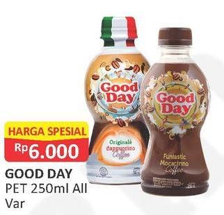 Promo Harga Good Day Coffee Drink All Variants 250 ml - Alfamart