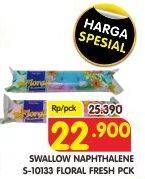 Promo Harga SWALLOW Naphthalene S-10133 5 pcs - Superindo