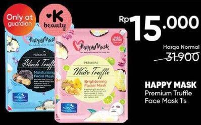 Promo Harga HAPPY MASK Premium Truffle Mask 1 pcs - Guardian