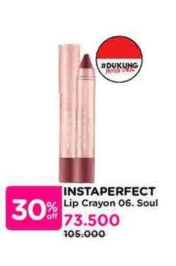 Promo Harga Wardah Instaperfect Lip Crayon 06 Soul  - Watsons