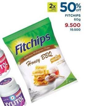 Promo Harga FITCHIPS Delicious Multigrain Chips 60 gr - Watsons