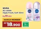 Promo Harga Nivea Deo Roll On Whitening Hijab Fresh, Bright Hijab Soft 50 ml - Yogya