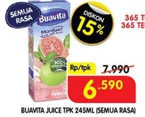 Promo Harga Buavita Fresh Juice All Variants 250 ml - Superindo