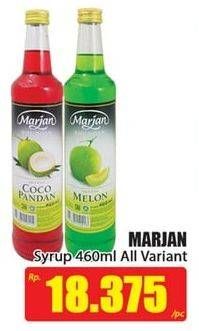 Promo Harga MARJAN Syrup Boudoin All Variants 460 ml - Hari Hari