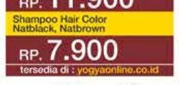 Promo Harga NYU Henna Shampoo Hair Colour Brown, Black, Burgundy 20 ml - Yogya